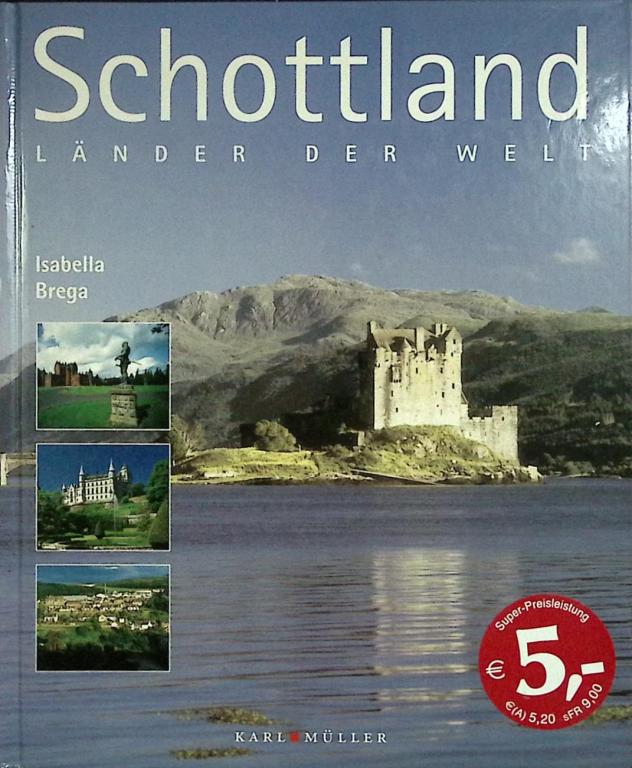 Книга-альбом "Достопримечательности Шотландии"  К. Мюллер  Твёрдая обл. 128 с. С цв илл