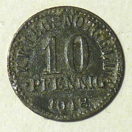 Германия Брауншвейг Нотгельд 10 пфеннигов 1918