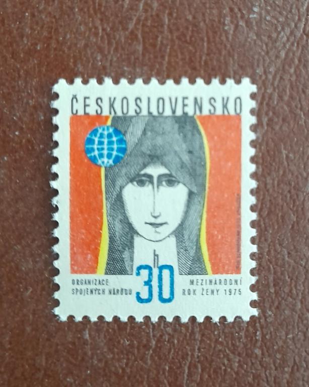 Чехословакия 1975 год  Международный год женщин 1975 г. MNH