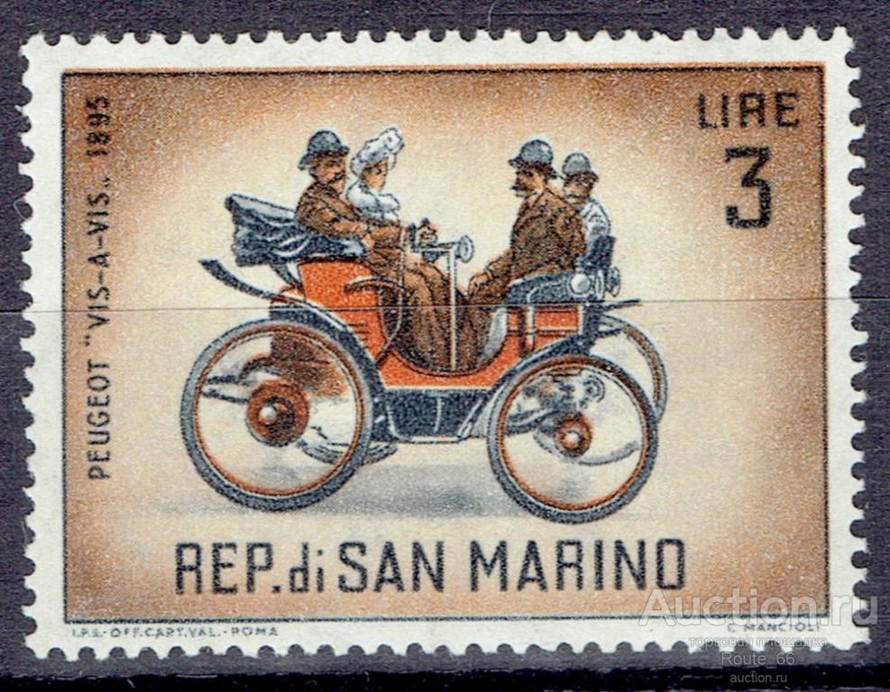 1962 Сан-Марино Mi 706 чистая