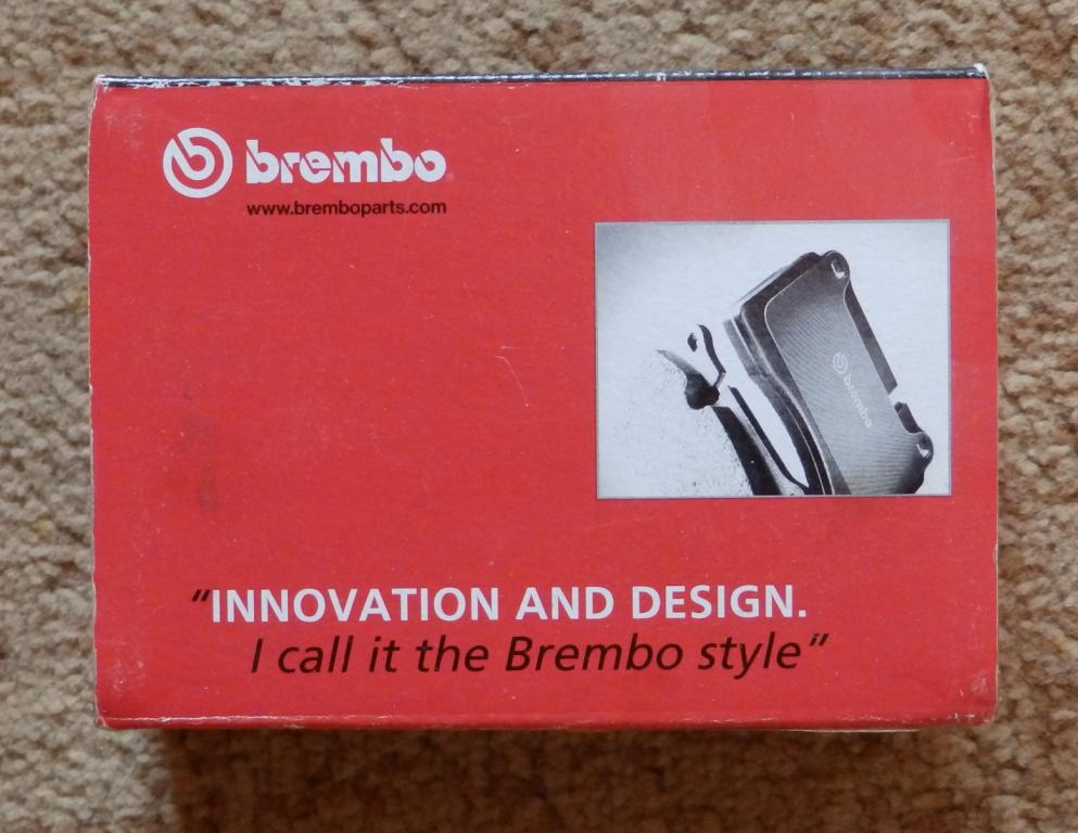 BREMBO P85020 Колодки тормозные