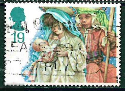 Великобритания 1994 MI# 1539    Рождество гашен