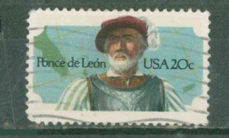 США 1982  Мi# 1605 испанский конкистадор  a4