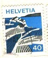 Швейцария 1973  Mi# 1008   Стандарт /Ландшафты