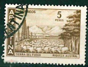 Аргентина 1959   Мi# 703 Ландшафт на гравюре Casa de Moneda de la Nacion