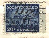 США 1954 Mi# 669  стандарт Монумент Джефферсона