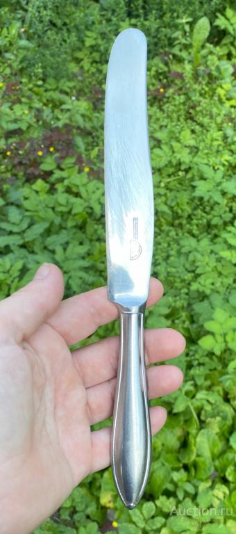 Столовый нож Электросталь ранняя нержавейка 30-е годы СССР