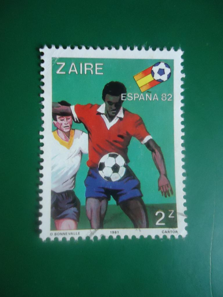1981 г.  Заир   гаш. без клея.