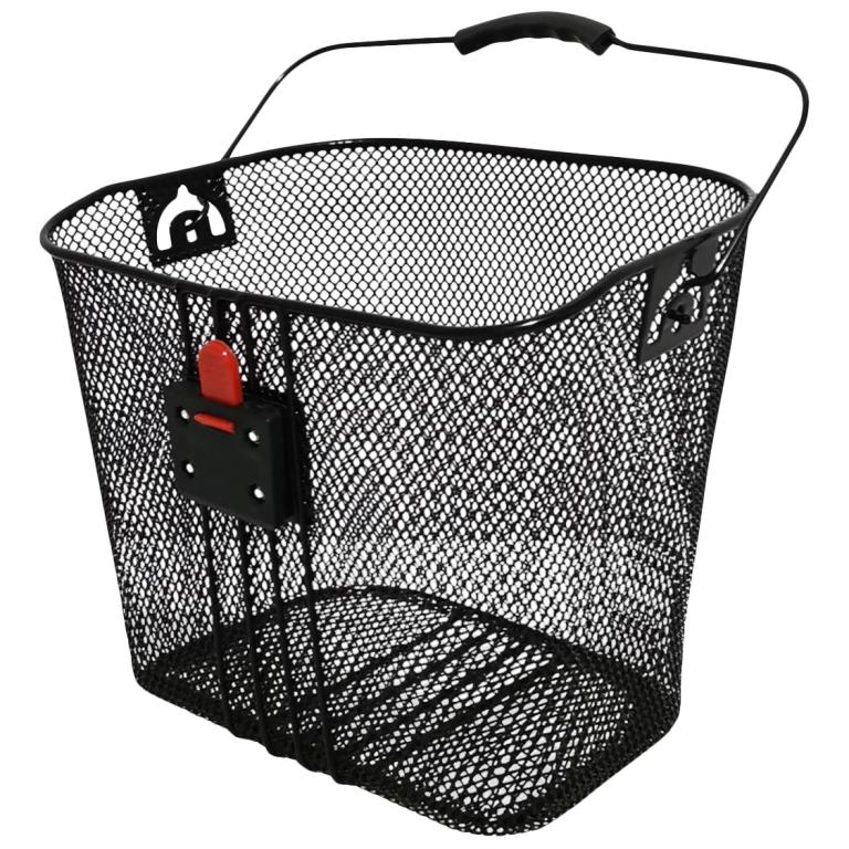 Вело Корзина велосипедная  34 см.  с быстросъемным механизмом