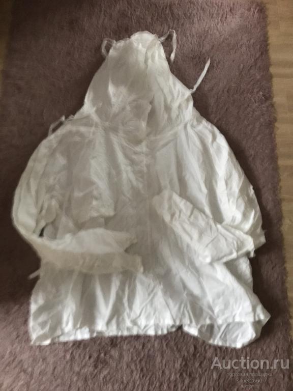 маскхалат белый зимний 3размер бязь.1993г