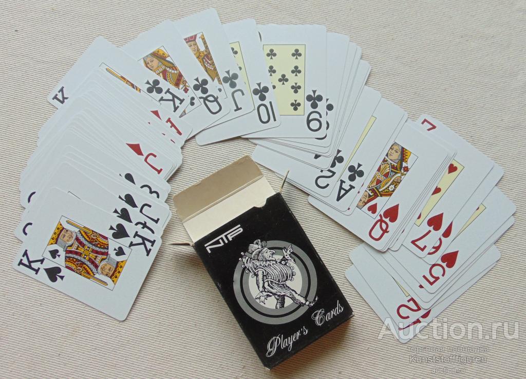 Карты игральные пластик, Италия.