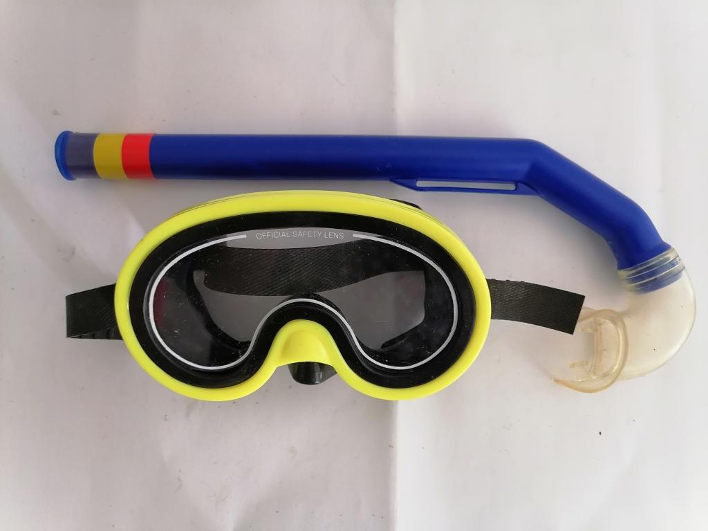 Маска и трубка для подводного плавания, дайвинга / маска аквалангиста