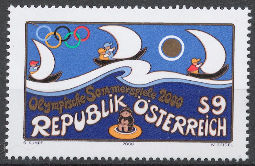 Австрия 2000 Mi# 2327** СПОРТ, ОИ СИРДНЕЙ 2000