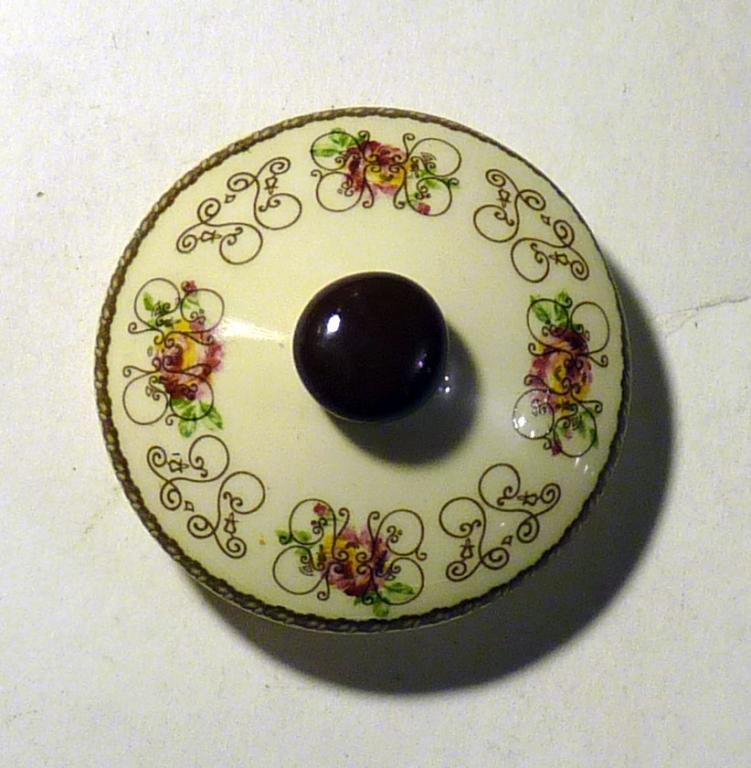 Крышка от чайника фарфор керамика СССР