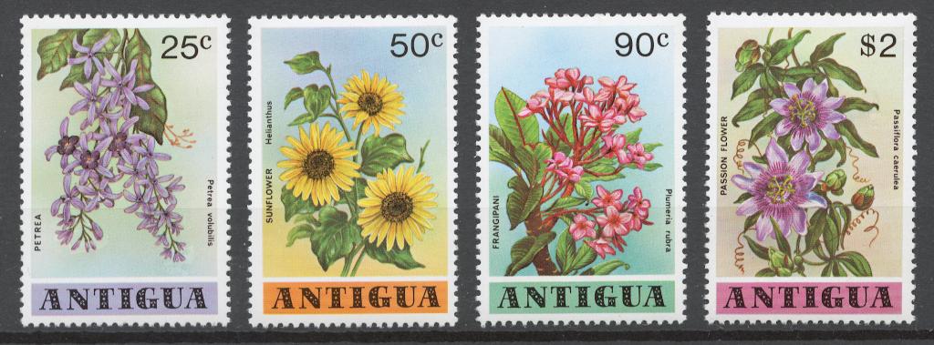 Антигуа 1978 Mi# 520-23** ЦВЕТЫ