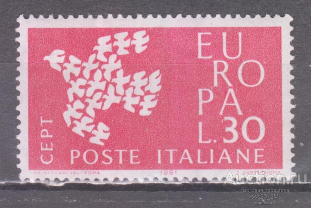 Италия 1961 Европа-СЕПТ Mi1113 MNH