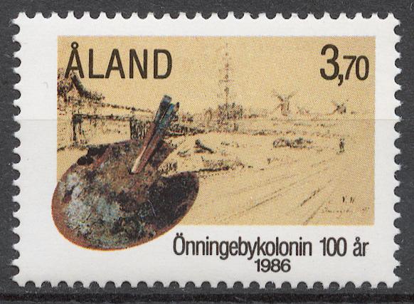 Аландские о-ва 1986 Mi# 19** КОЛОНИЯ ХУДОЖНИКОВ