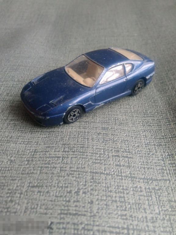 Машина Машинка FERRARI 456 GT MADE IN ITALY BURAGO Игрушка Моделька Клеймо