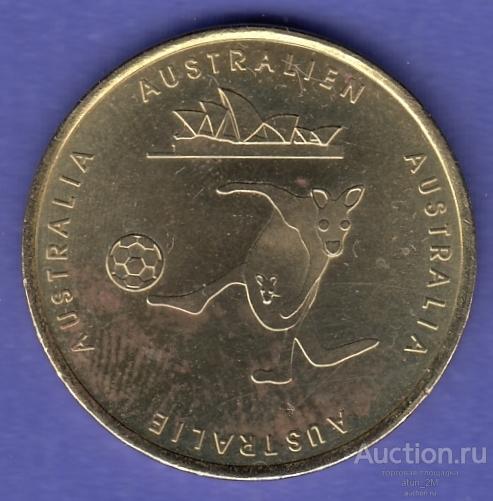 Жетон. Германия. Футбол. Чемпионат мира 2006 года. Сборная Австралии. XF