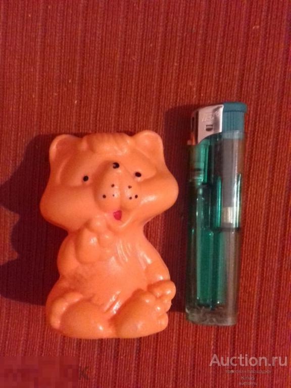Игрушка Кот Енот Медведь Пластмасс Новый СССР