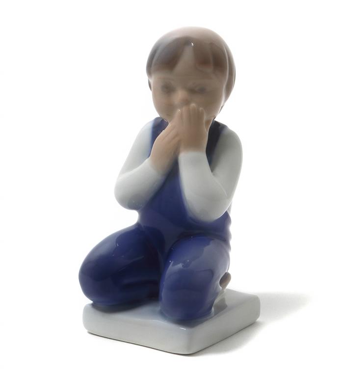 Фарфоровая фигура Ничего не скажу Royal Copenhagen