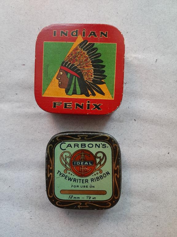 КОРОБКИ БАНКИ СТАРИННЫЕ 2 ЕД