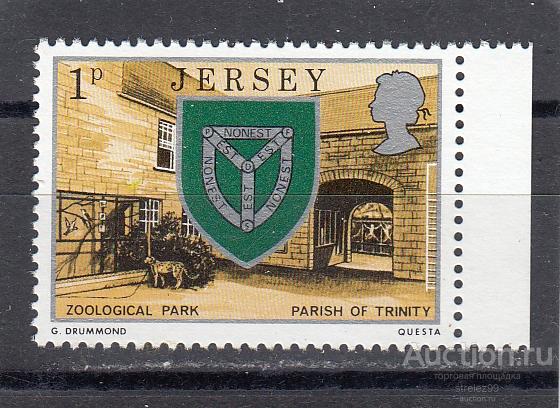 JERSEY  ДЖЕРСИ  Гербы Геральдика  № 132  1976  Сост** MNH