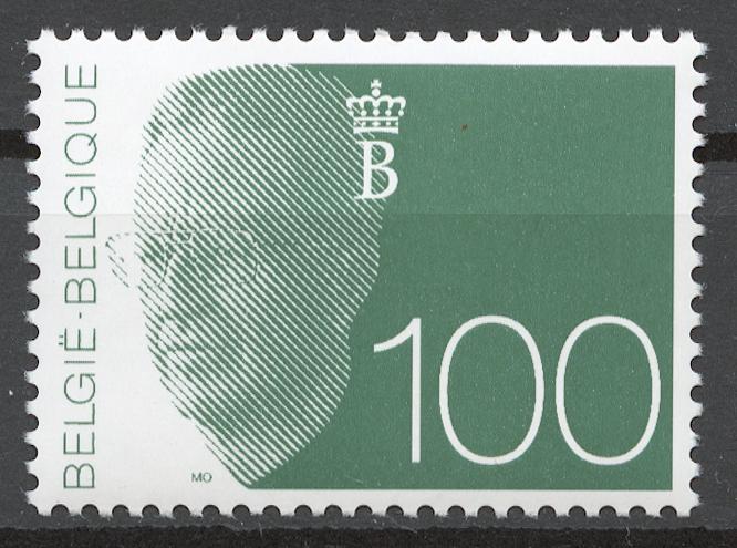 Бельгия 1992 Mi# 2533** СТАНДАРТ, КОРОЛЬ БОДУЭН