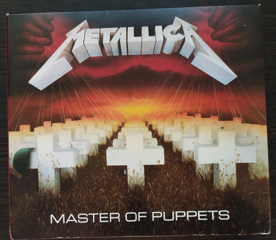 3 CD METALLICA - Master Of Puppets 2017 USA Deluxe Edition DIGIPACK НОВЫЙ