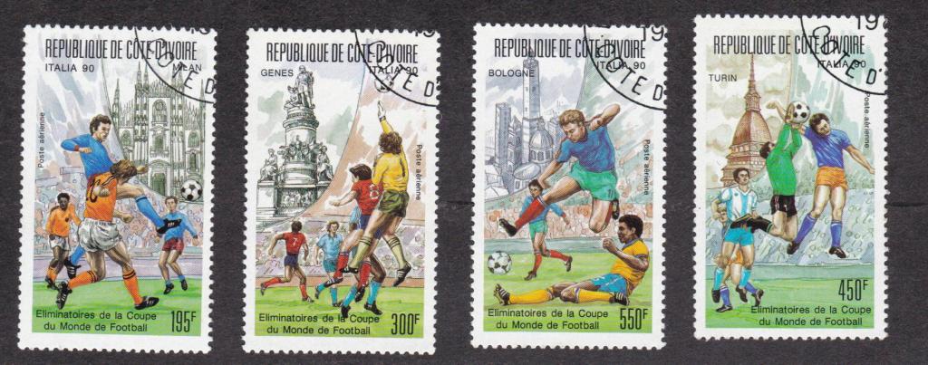 Кот дИвуар 1989 Чемпионат мира по футболу 1990 (774)