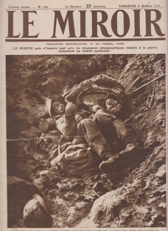 Журнал Le Miroir № 150, Франция  1916, уникальные фото первой мировой войны