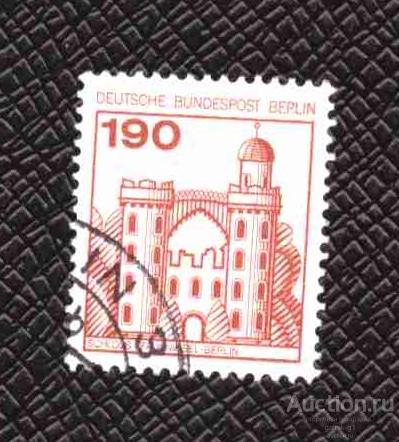 Западная  Германия     Берлин   гашеная   1977  год   архитектура   №  3767