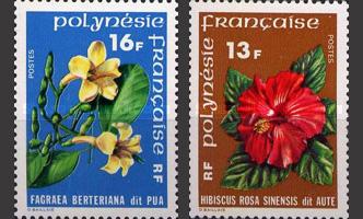 Французская Полинезия 1978. Цветы. MNH**