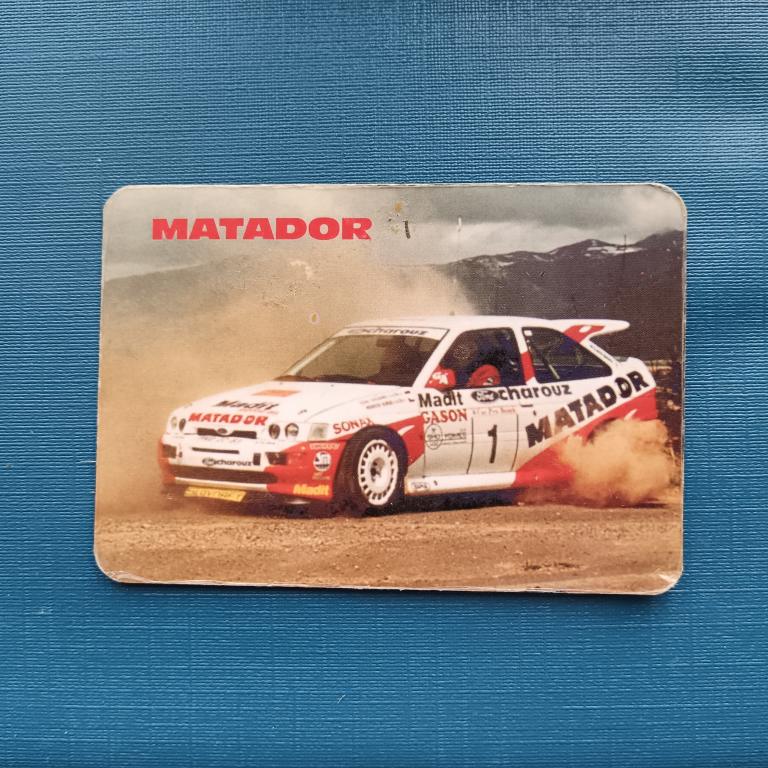 Карманный календарь Матадор 2001  год  1