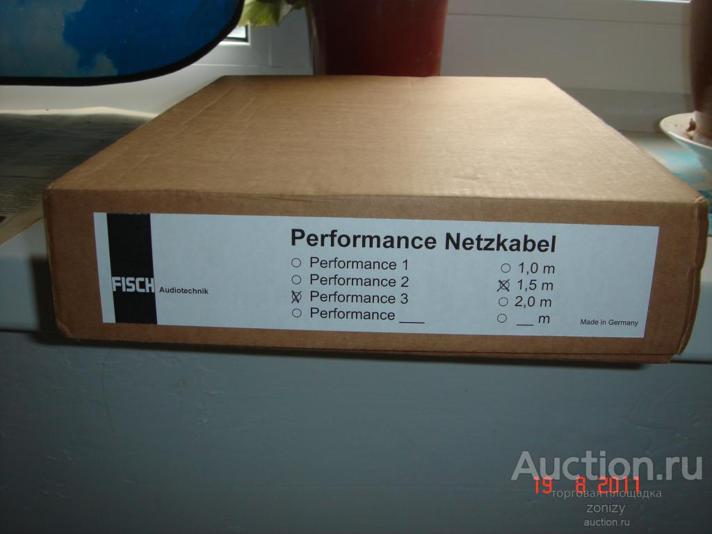 Сетевой провод Fisch Audiotechnik Performance-3 (1.5 метра)
