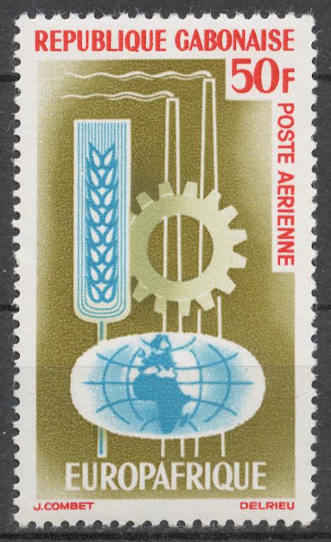 Габон 1964 Mi# 202** EUROPAFRIQUE