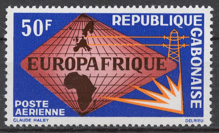 Габон 1965 Mi# 227** EUROPAFRIQUE