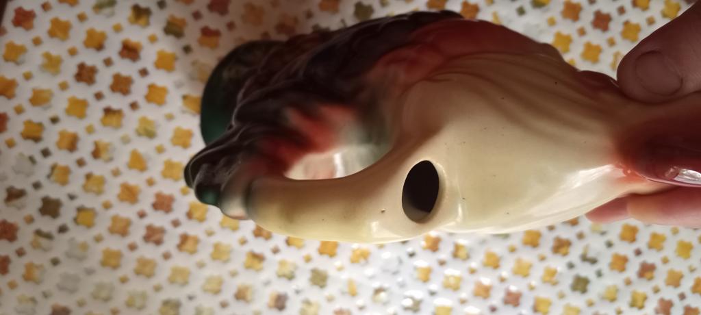 Штоф графин Петушок 50-годы.Кировский фаянсовый завод.