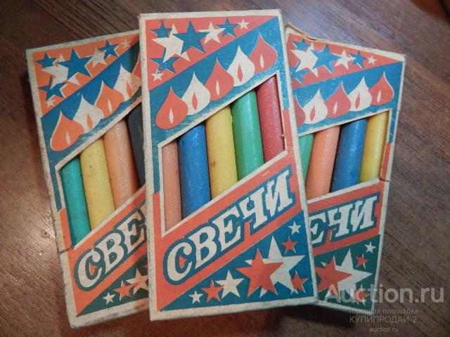 Свечи декоративные(3 упаковки)