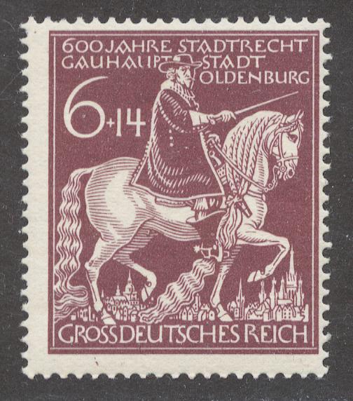 Германия 1945 Mi# 907I** 600 ЛЕТ ОЛЬДЕНБУРГУ