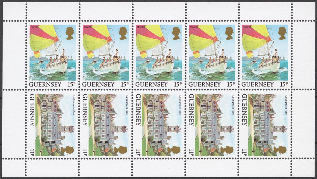 Гернси 1987 Mi# 331+ 332** СТАНДАРТ