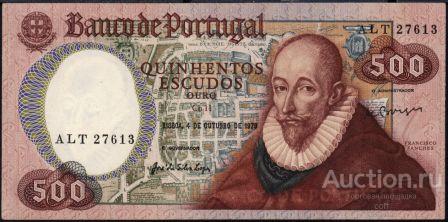 Португалия P-177 500 Escudos 1979 UNC