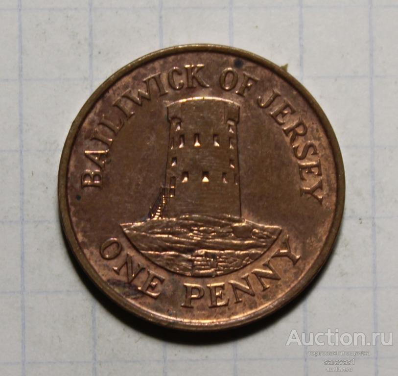 Джерси 1 пенни 1994 /1/ км#54b.
