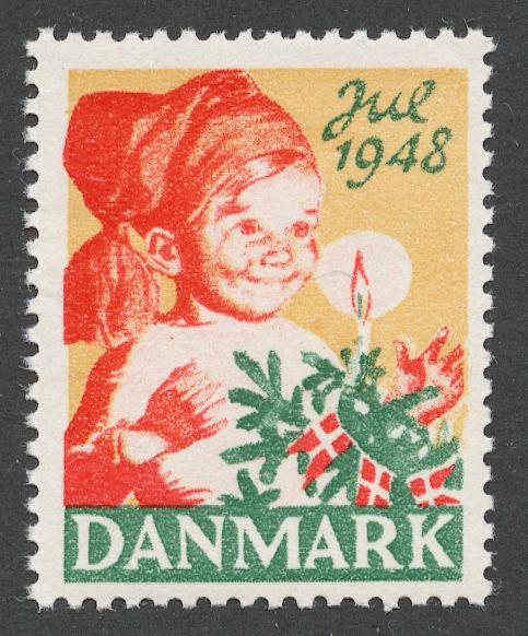Дания 1948 РОЖДЕСТВО **