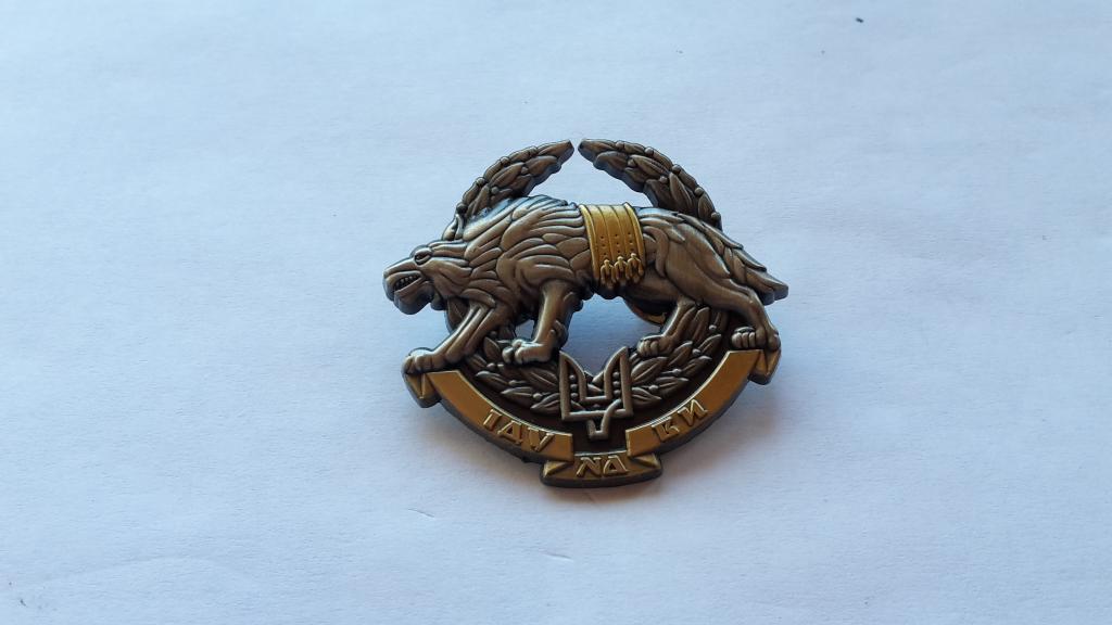 КОКАРДА НА БЕРЕТ ССО МО УКРАИНА. ТЯЖЁЛАЯ ( СИЛЫ СПЕЦИАЛЬНЫХ ОПЕРАЦИЙ) ОРИГИНАЛ