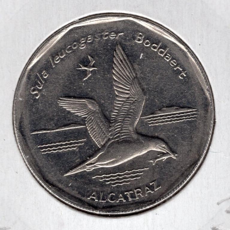 20 эскудо - Кабо Верде - 1994 - Птица - Олуша - KM#30