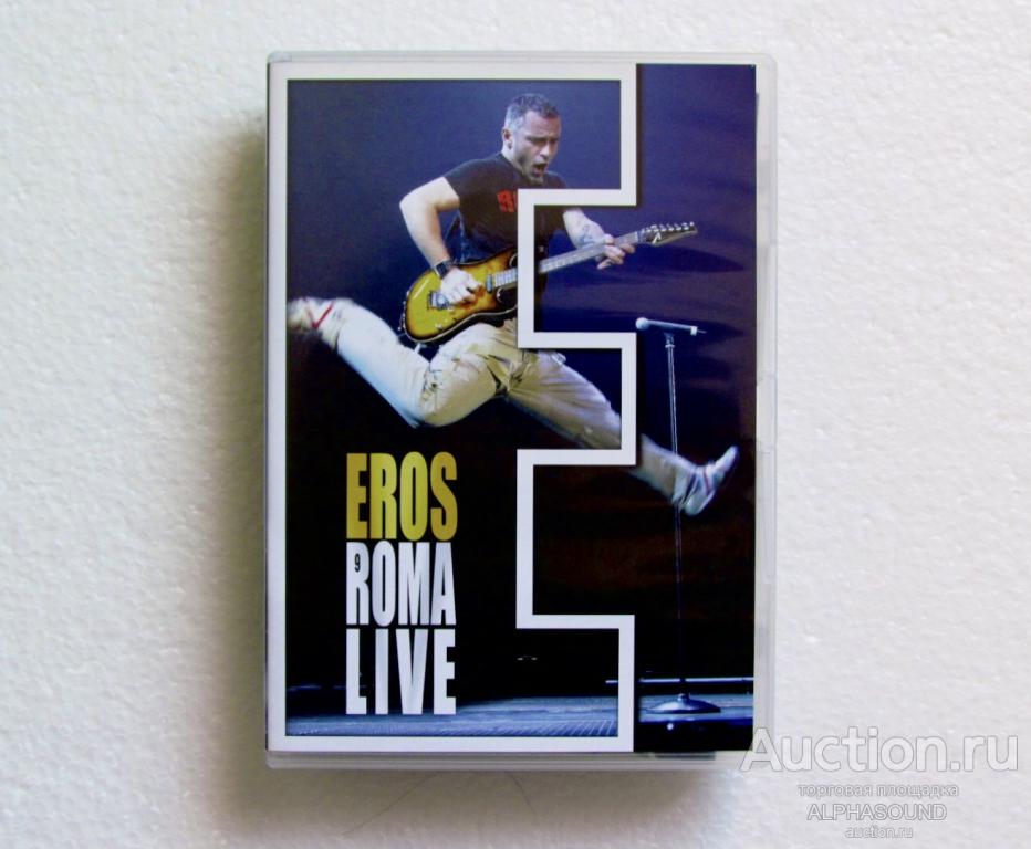 EROS RAMAZZOTTI - Roma Live 2004  2 DVD  EU