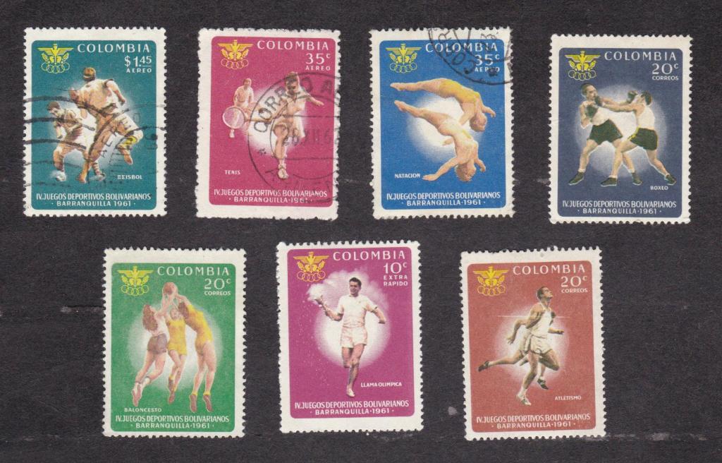 Колумбия 1961 Спортивные игры (841)