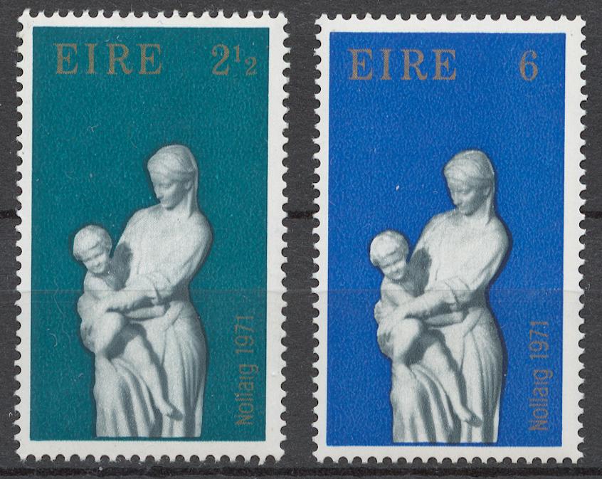 Ирландия 1971 Mi# 272-73** РОЖДЕСТВО