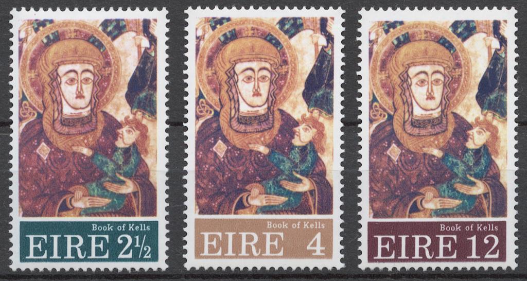 Ирландия 1972 Mi# 283-85** РОЖДЕСТВО
